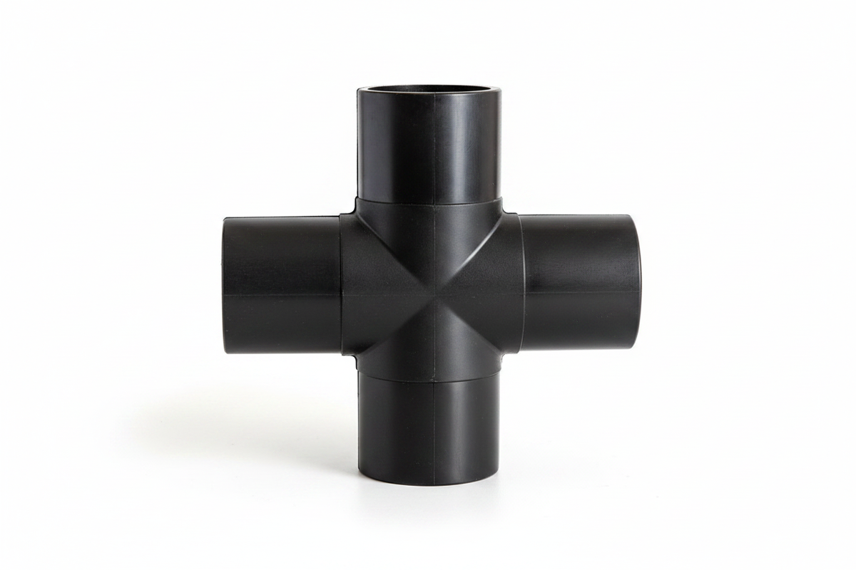 Cross Tee UPVC Pipe Fitting PN 10 PN 16 – Available in Karachi