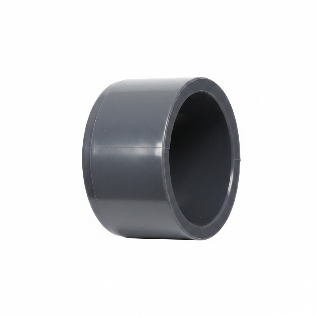Black PVC Pipe End Cap | Plumbing Fittings in Karachi