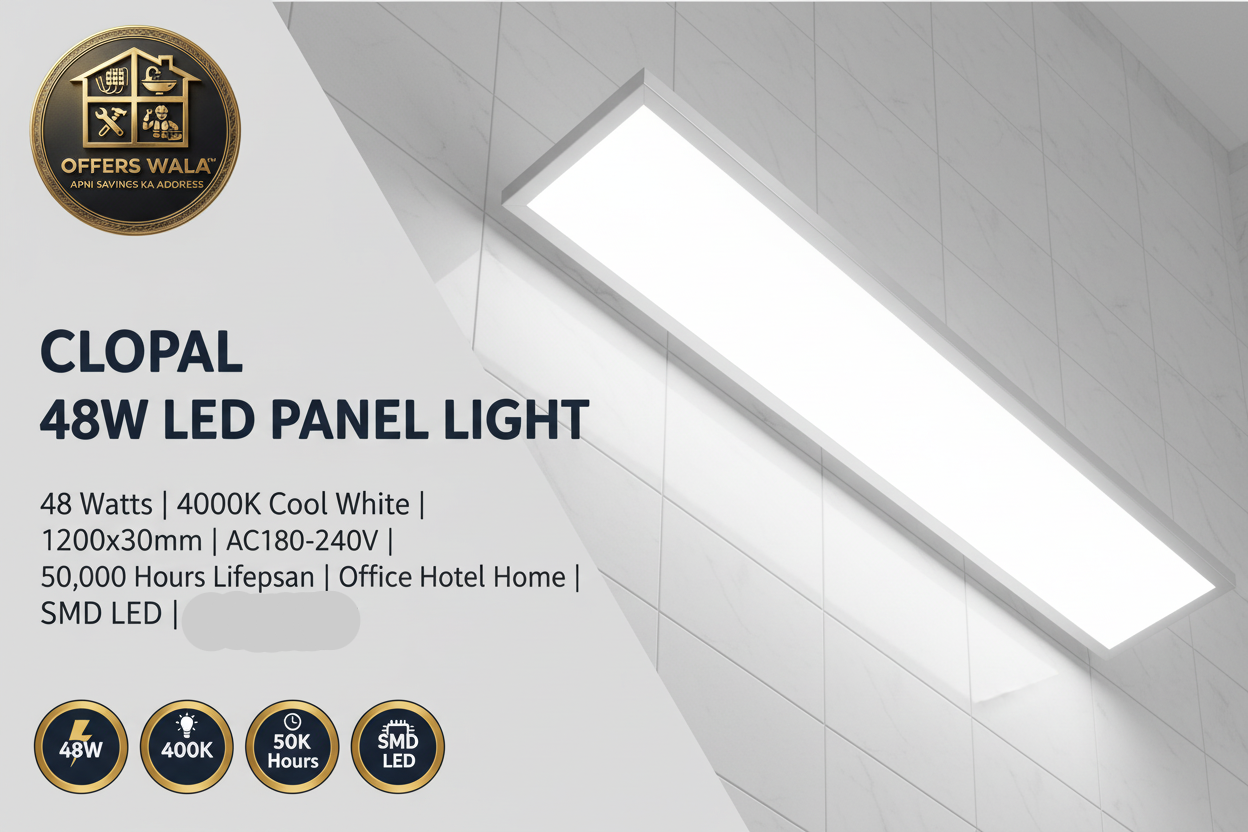 Clopal 48W LED Panel Light – Hero Banner Regenerated