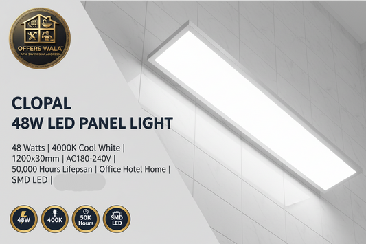 Clopal 48W LED Panel Light – Hero Banner Regenerated