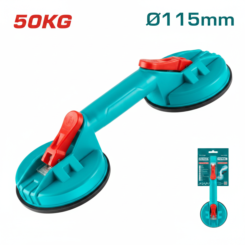 Double Suction Cup Lifter 50KG Heavy Duty Glass Tile Carrying Tool in Karachi Pakistan