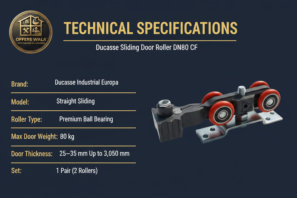 Ducasse DN80 CF – Technical Specifications