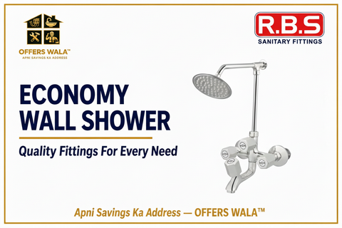 Economy Wall Shower banner