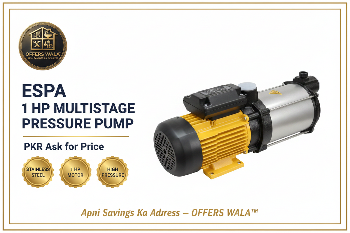 ESPA 1HP Pressure Pump Hero Banner