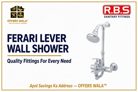Ferari Lever Wall Shower banner