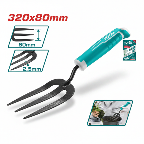 Fork THFTF38 Heavy Duty Carbon Steel Garden Hand Fork for Industrial Use in Karachi