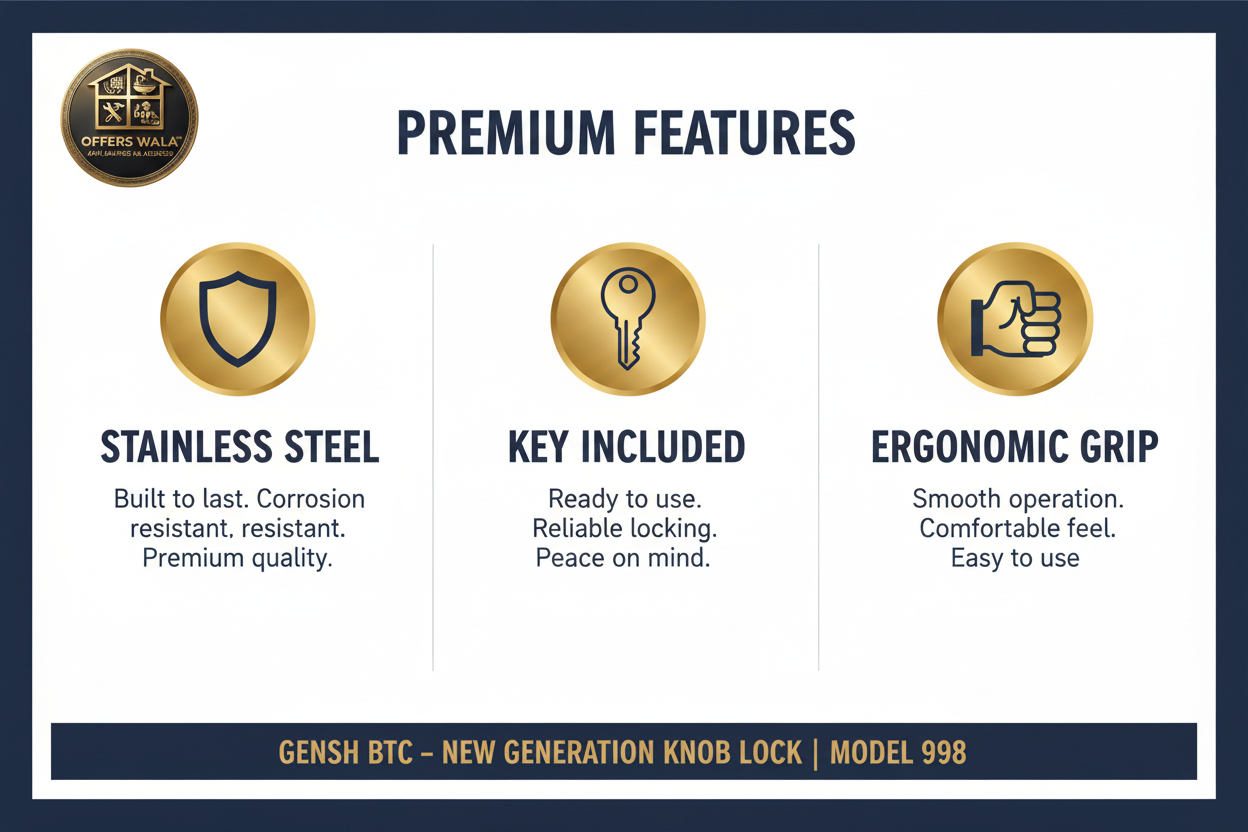 Gensh BTC 998 – Features Panel