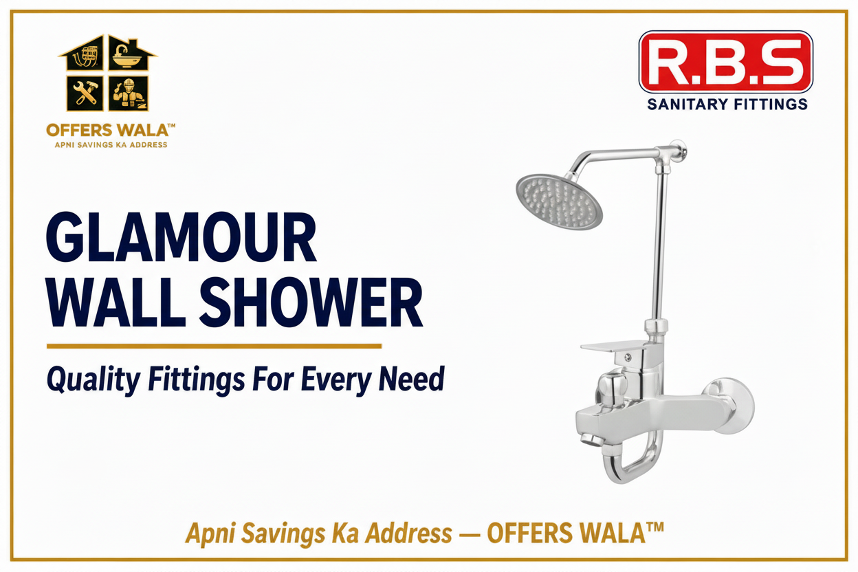 Glamour Wall Shower banner