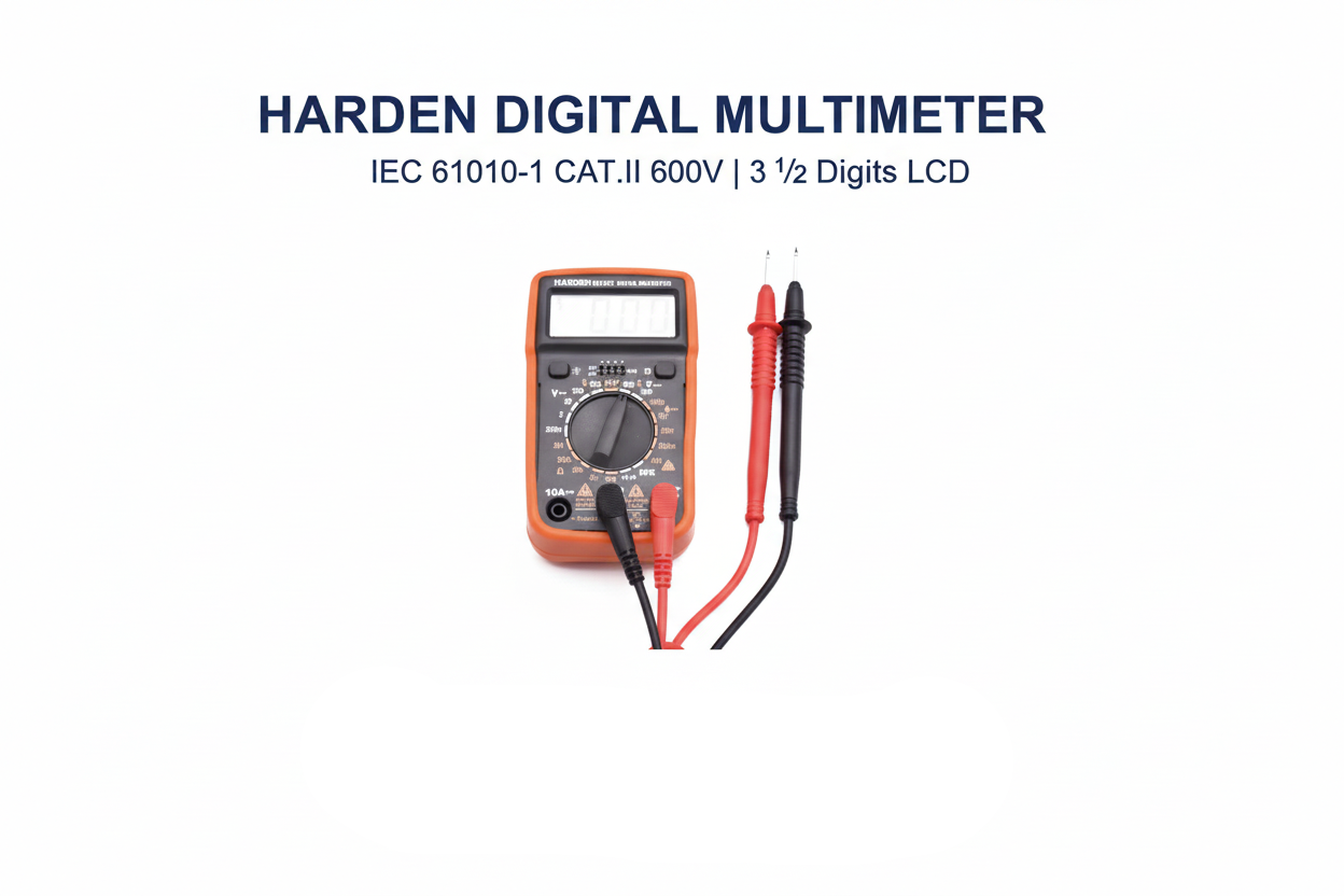 Harden Digital Multimeter Hero Banner - Corrected Spelling