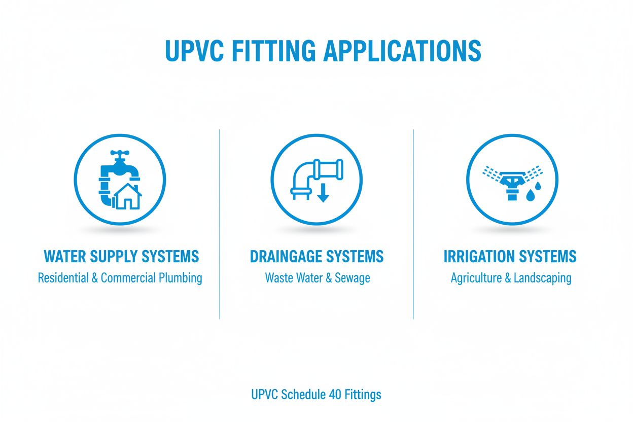 UPVC Fitting Applications