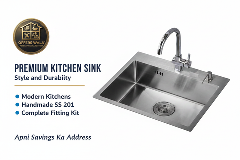 Verona Kitchen Sink 6045 SS Premium Banner