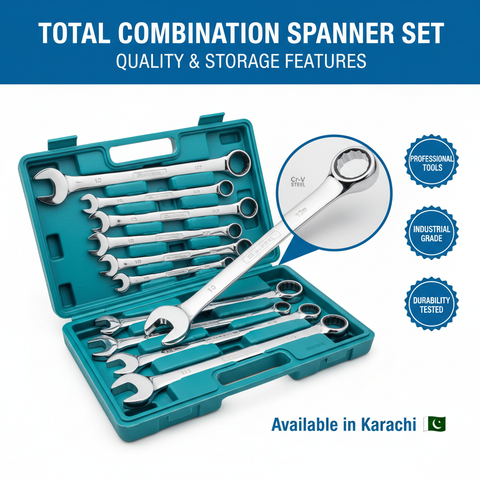 Total Combination Spanner Set Quality and Storage Features