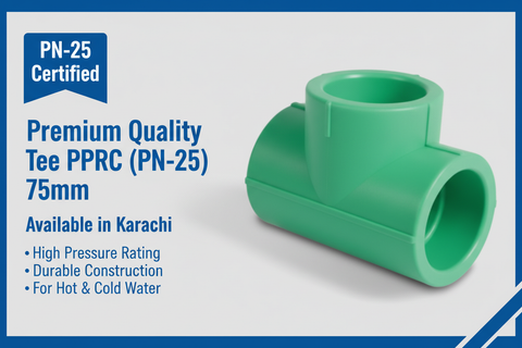 Tee PPRC PN-25 75mm Premium Quality Available in Karachi