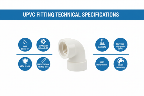 UPVC Fitting Technical Specifications
