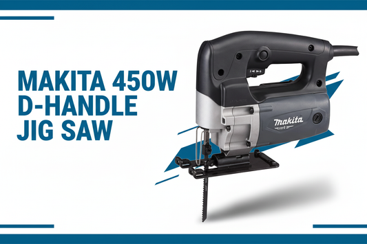 Makita M4302G D-Handle Jig Saw Hero Banner - Professional Product Display