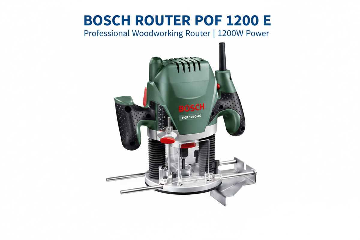 Bosch POF 1200 E Router - Hero Banner
