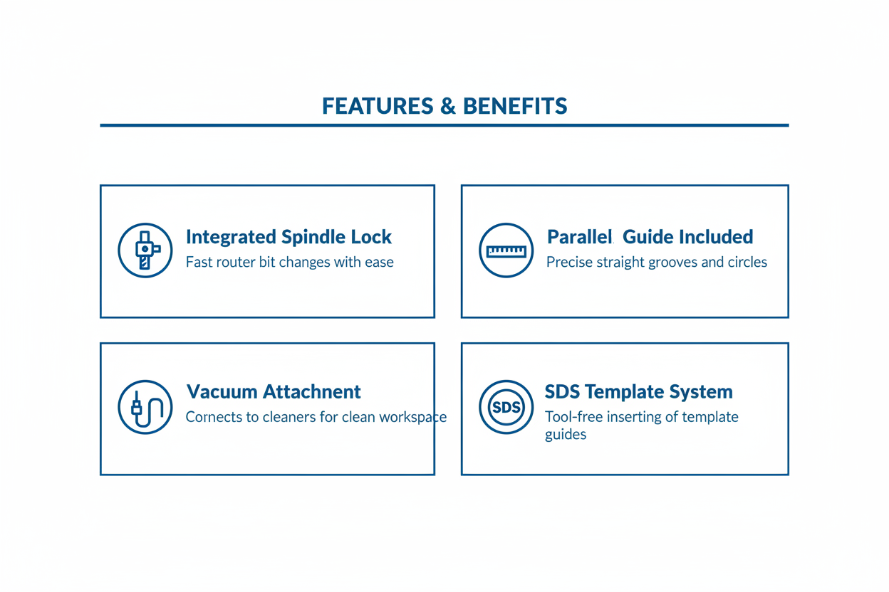 Bosch Router Features & Benefits