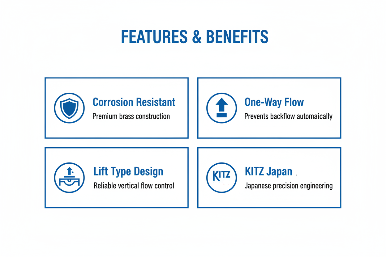 Check Valve Features & Benefits