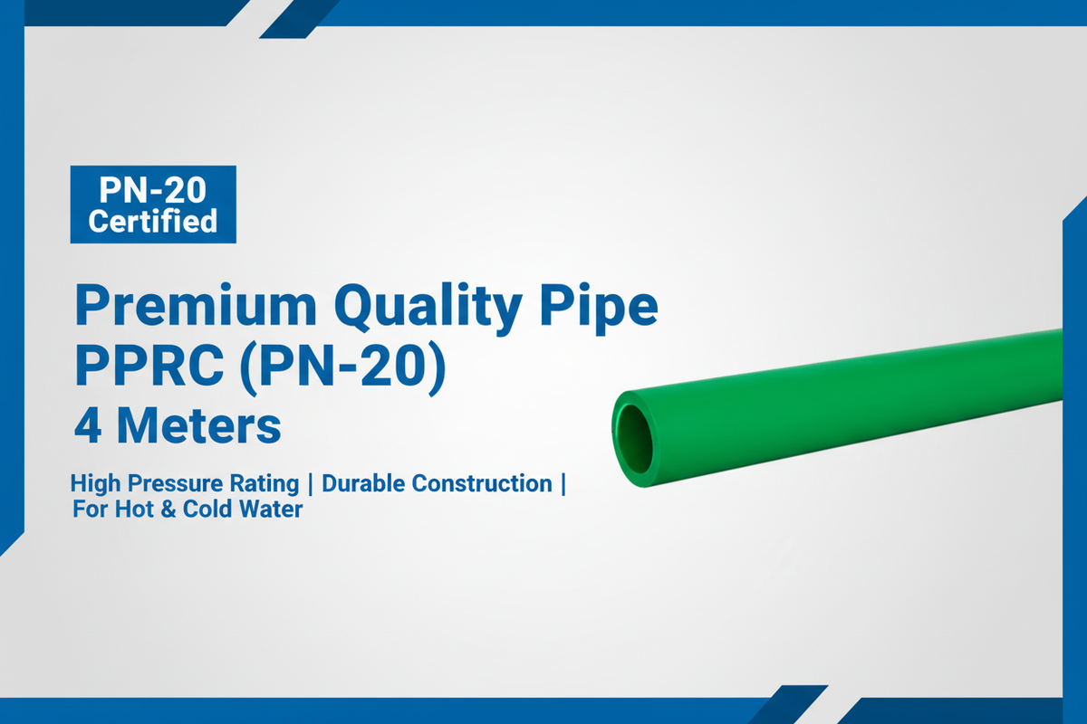 Pipe PPRC PN-20 20mm Premium Quality Available in Karachi