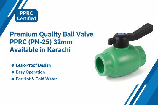 Ball Valve PPRC PN-25 32mm Premium Quality Available in Karachi