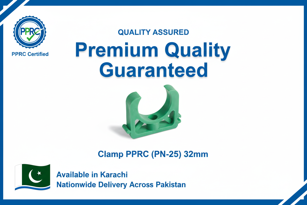 Clamp PPRC PN-25 32mm Quality Certification