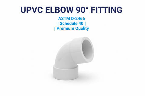 UPVC Elbow 90 Degree Fitting