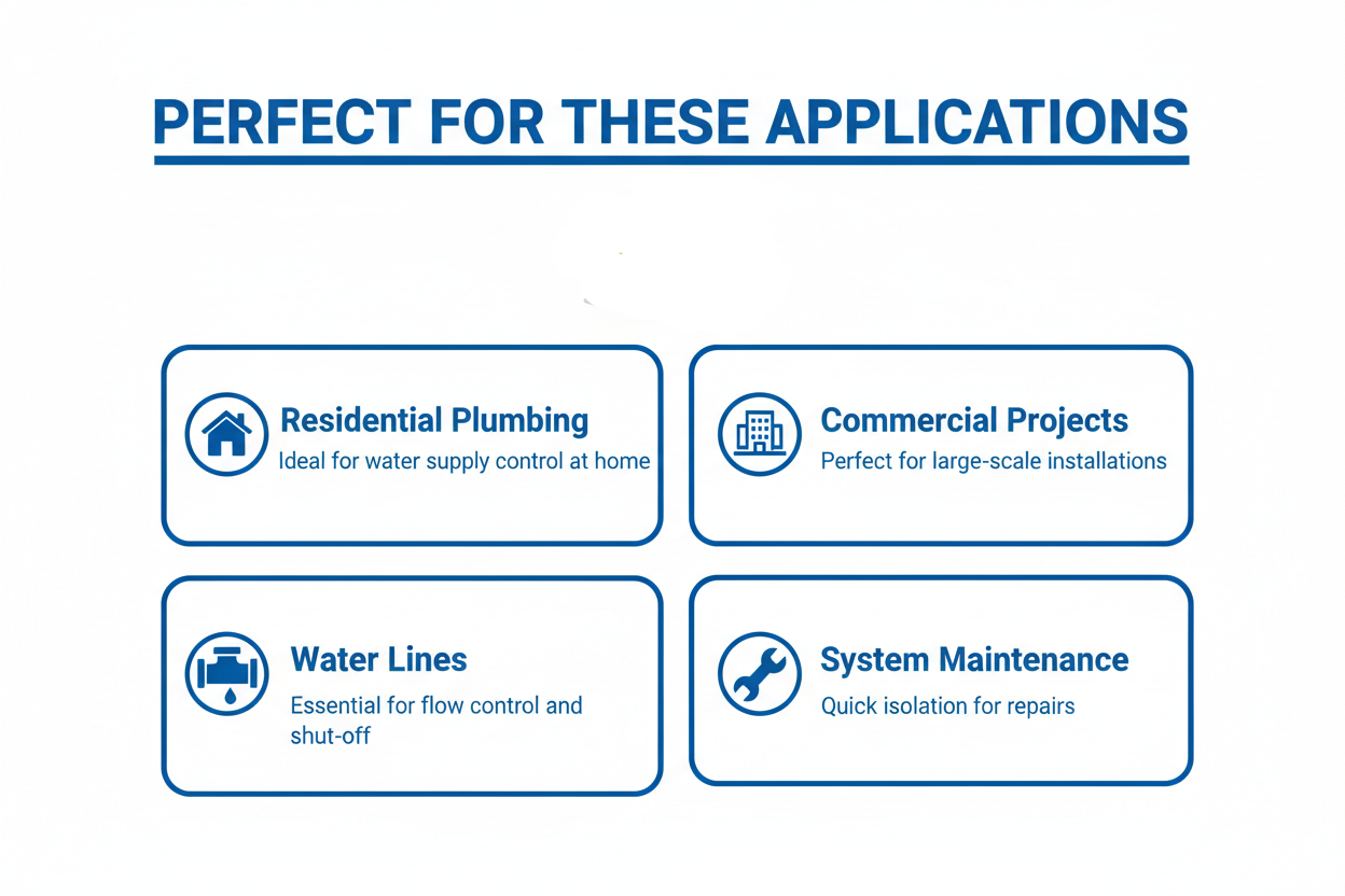 Ball Valve Applications - Plumbing & Water Control
