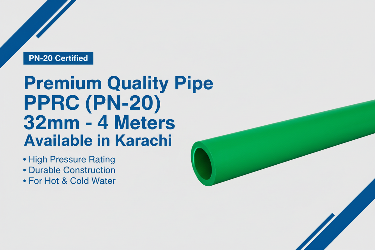 Pipe PPRC PN-20 32mm Premium Quality Available in Karachi