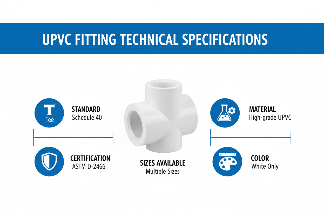 UPVC Fitting Technical Specifications