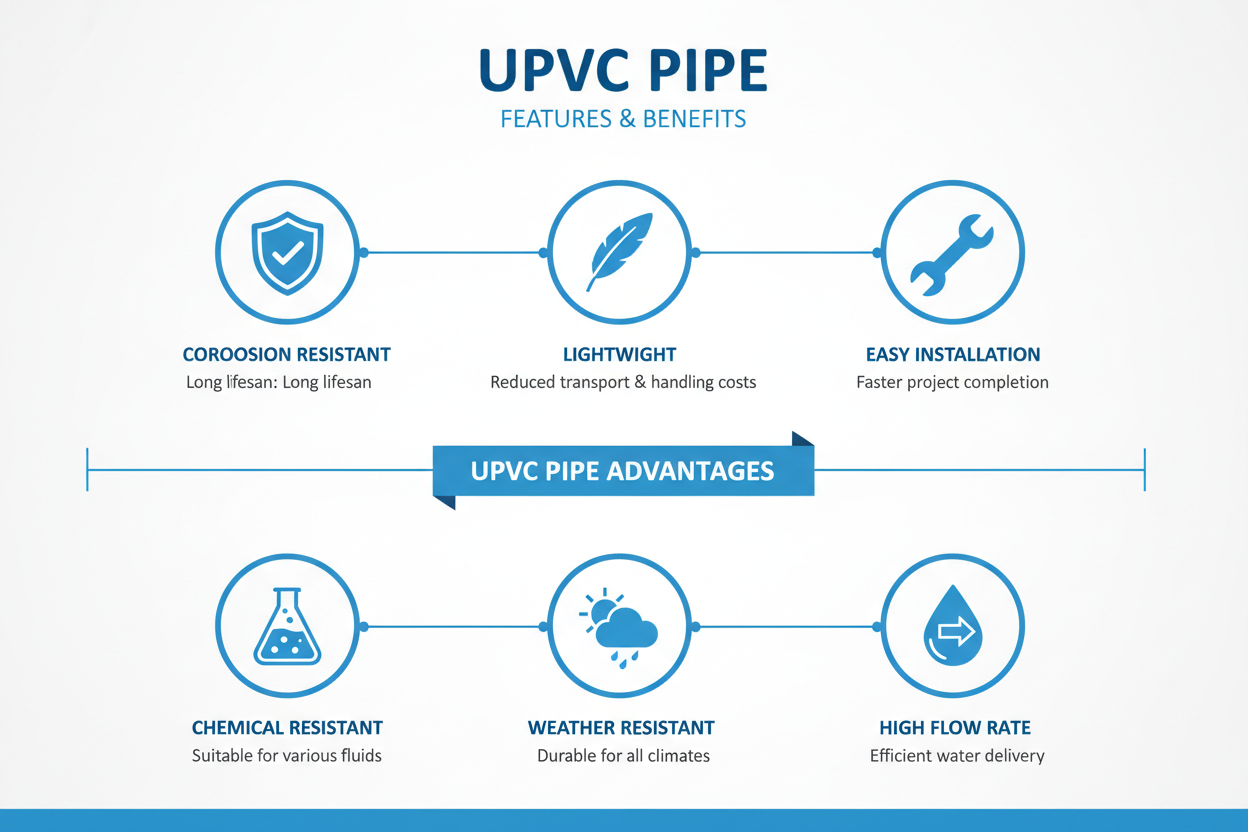 UPVC Pipe Features and Benefits