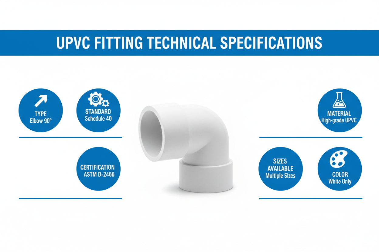 UPVC Fitting Technical Specifications
