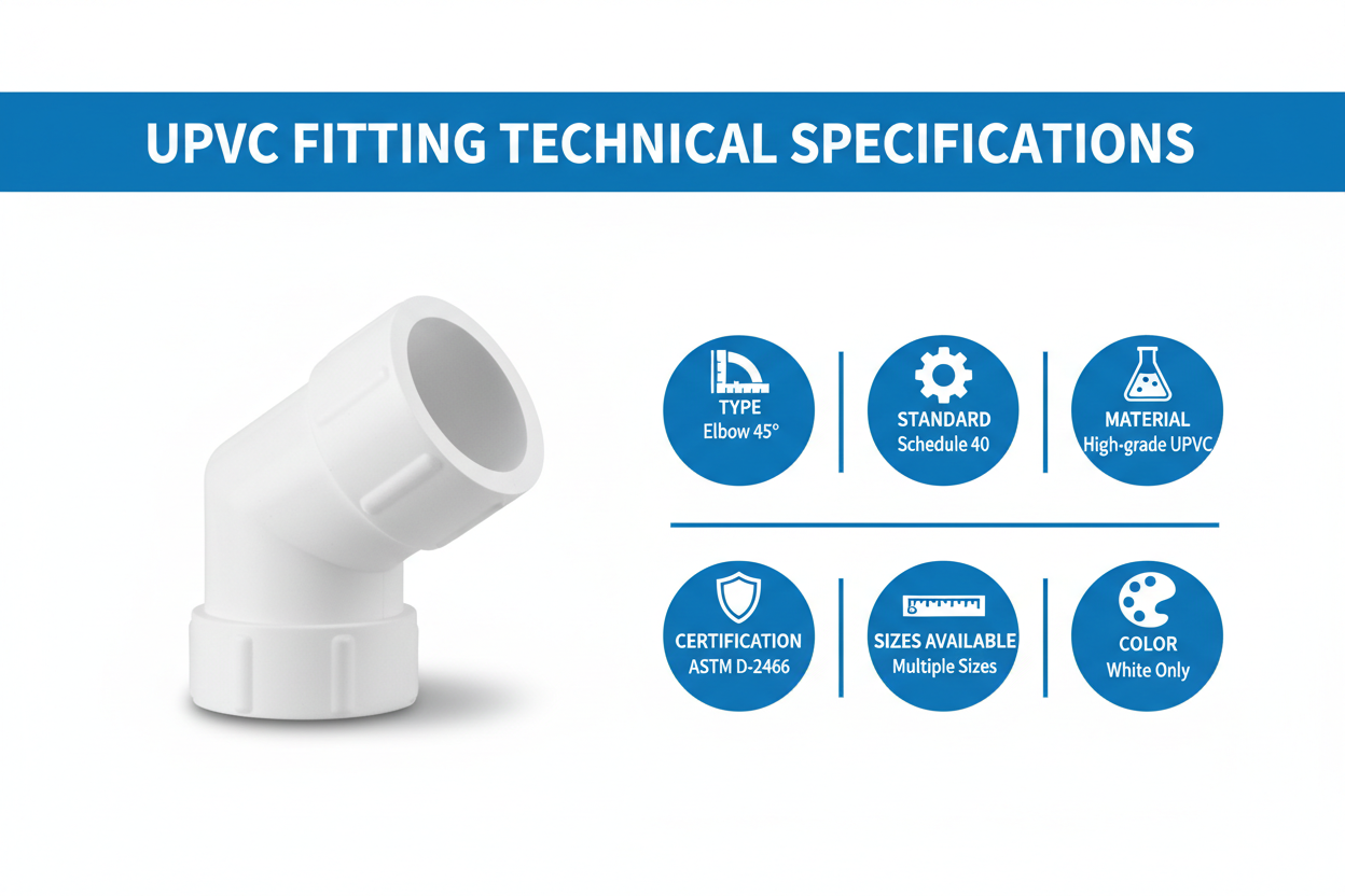 UPVC Fitting Technical Specifications
