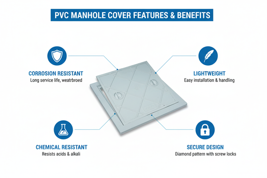 PVC Manhole Cover Features & Benefits - Corrosion Resistant, Lightweight, Chemical Resistant