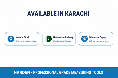Availability banner - Karachi stock, nationwide Pakistan delivery, wholesale supply