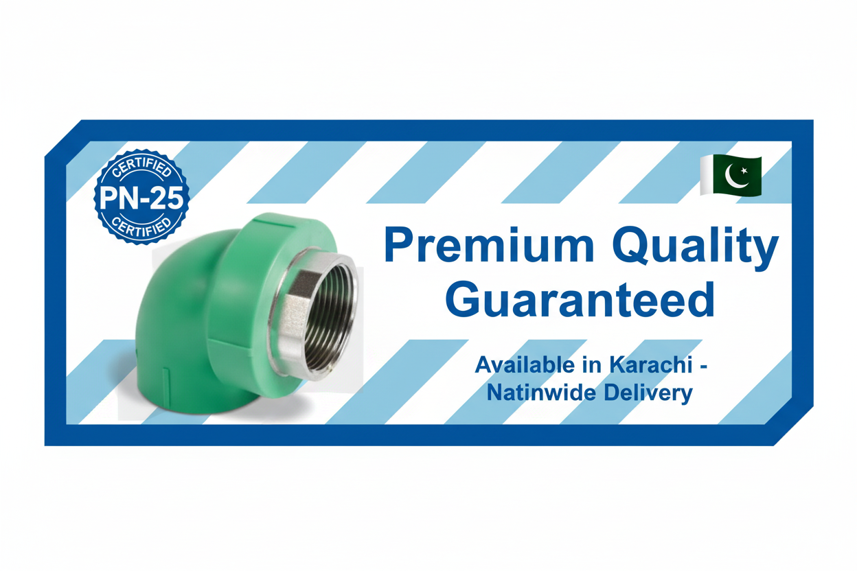 Elbow Female PPRC PN-25 63mm*2"