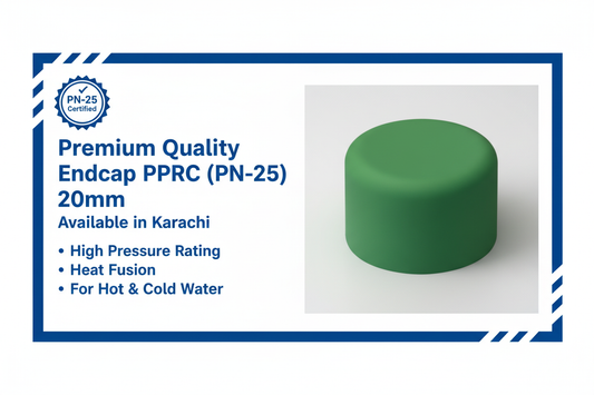 Premium PPRC Endcap 20mm PN-25 - Available in Karachi