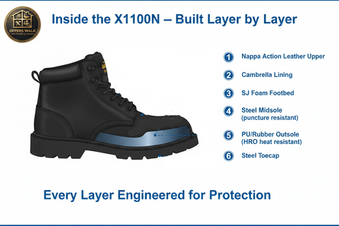 X1100N S3 Layer by Layer Protection Anatomy
