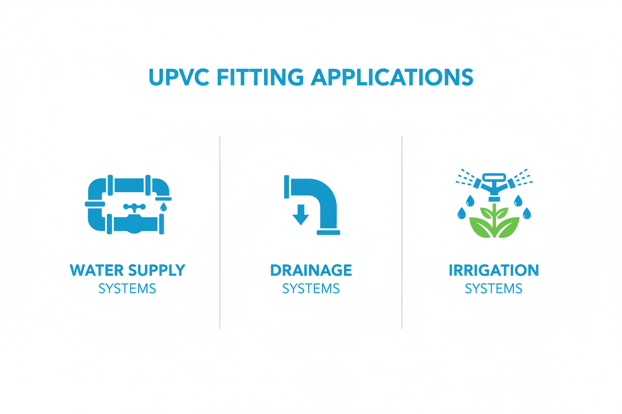 UPVC Union Applications - Water Supply, Drainage, Irrigation Systems