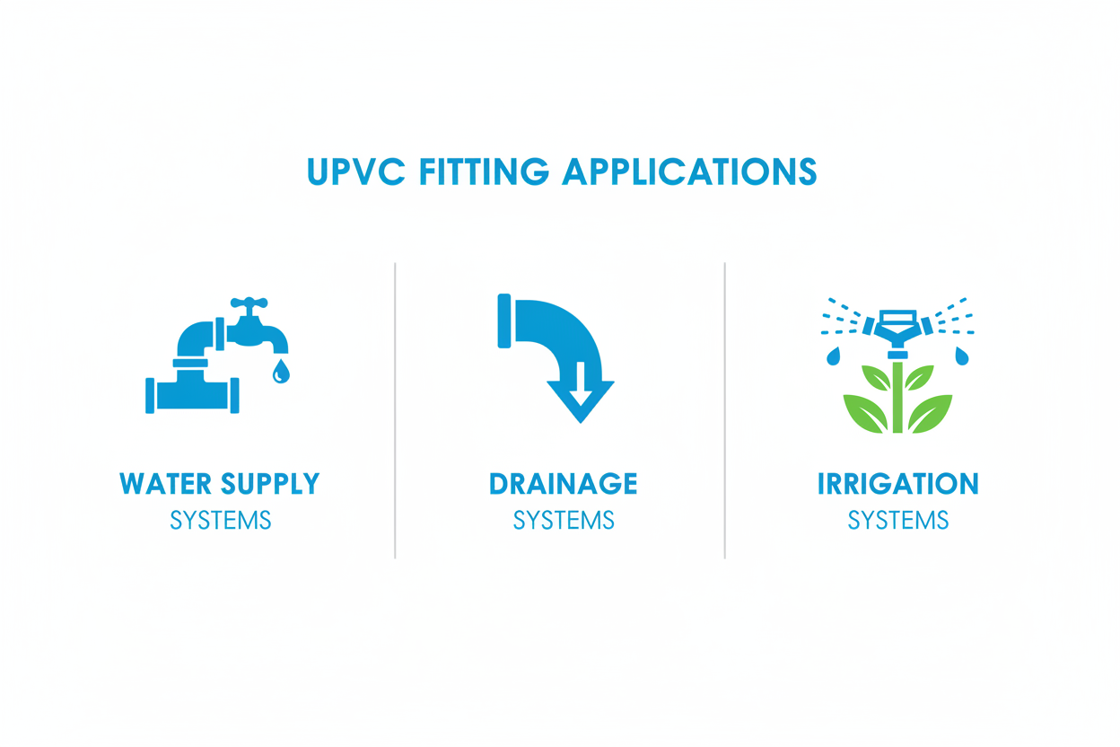 UPVC Union Applications - Water Supply, Drainage, Irrigation Systems