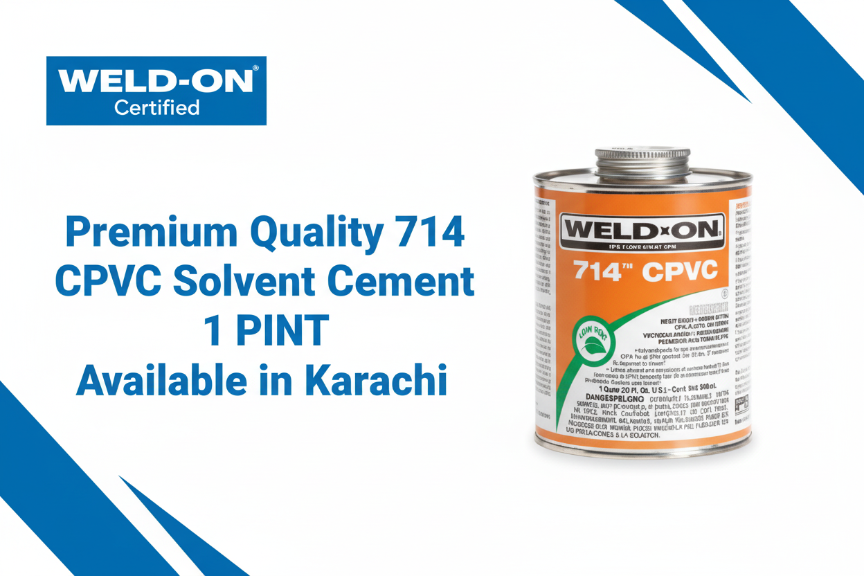 WELD-ON Certified Premium Quality 714 CPVC Solvent Cement Available in Karachi
