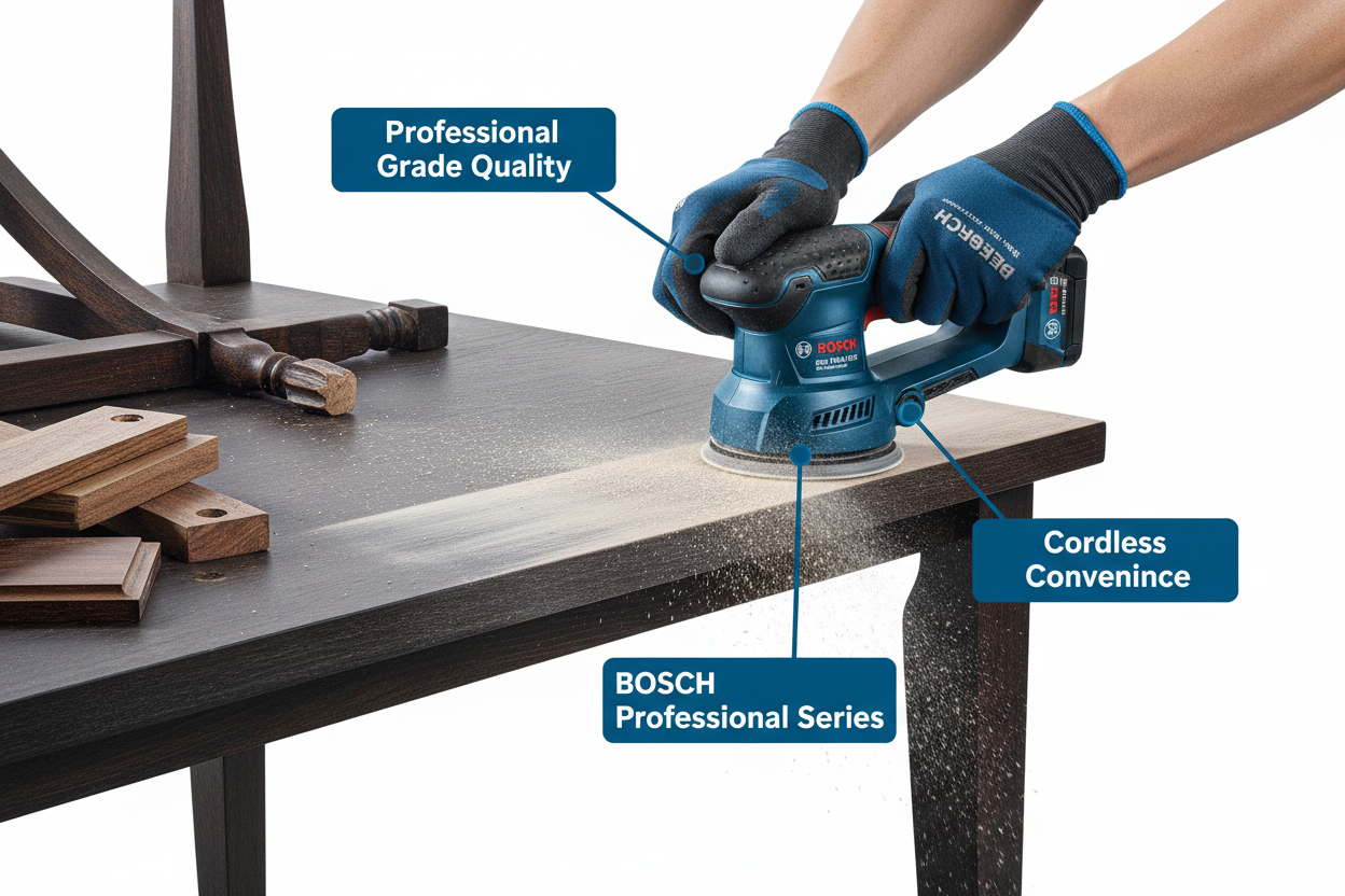 Bosch Sander Applications - Professional Quality