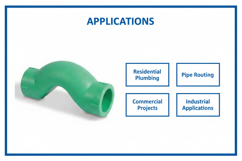 Over Cross Applications - Residential, commercial, industrial, pipe routing