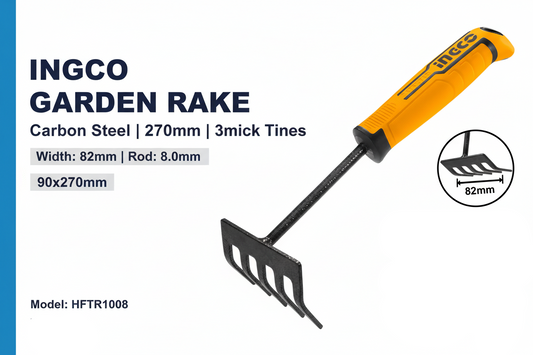 Ingco Garden Rake HFTR1008 Hero Banner