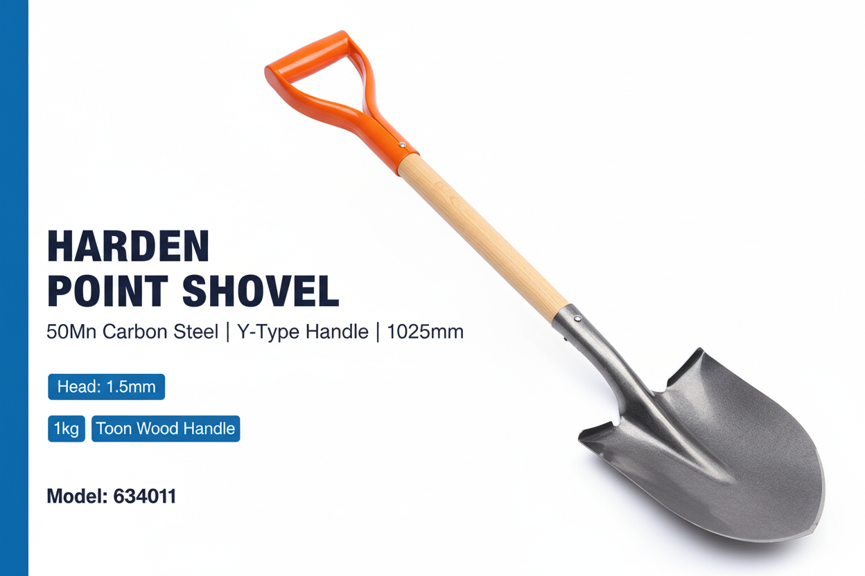 Harden Point Shovel 634011 Hero Banner