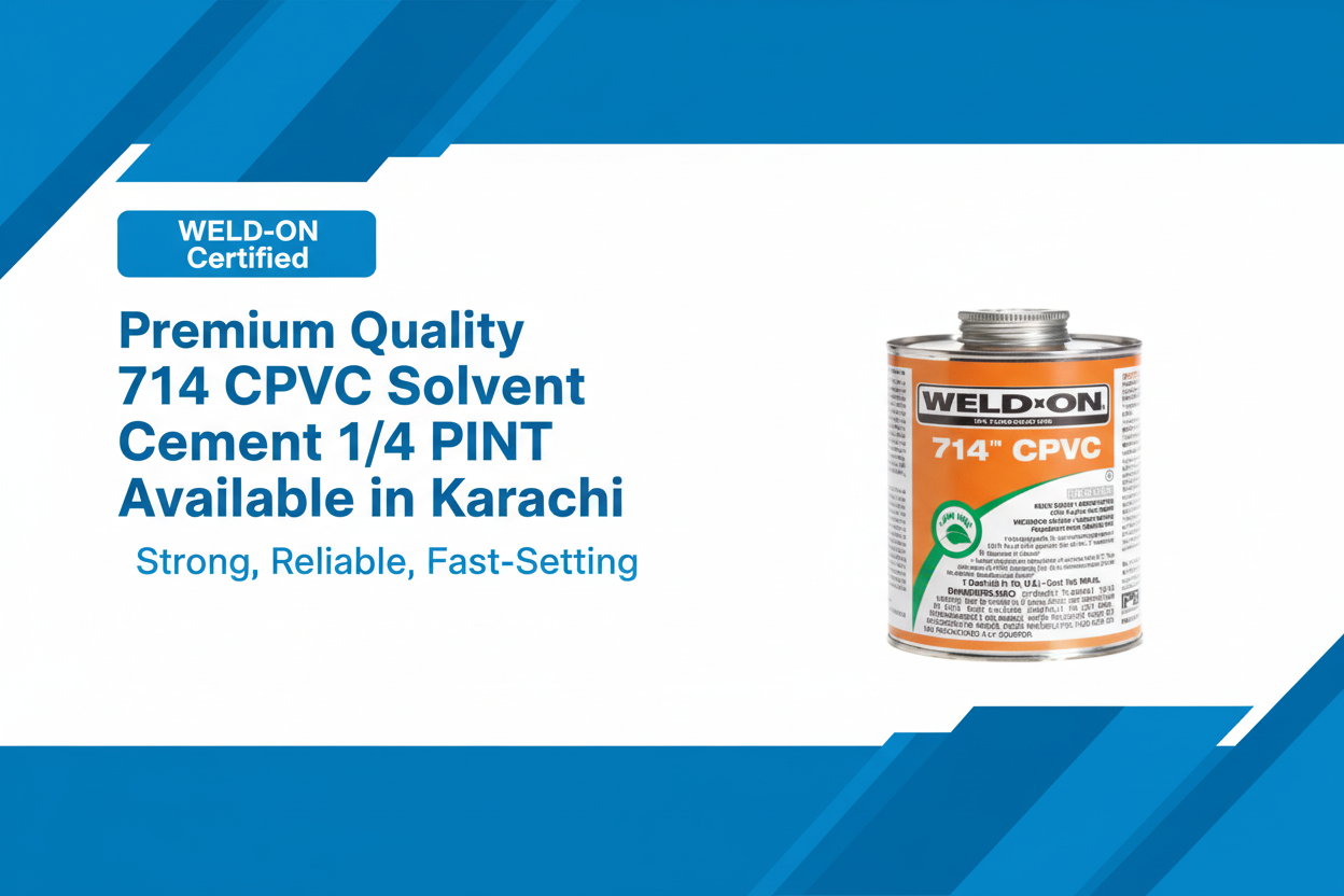 WELD-ON Certified Premium Quality 714 CPVC Solvent Cement Available in Karachi