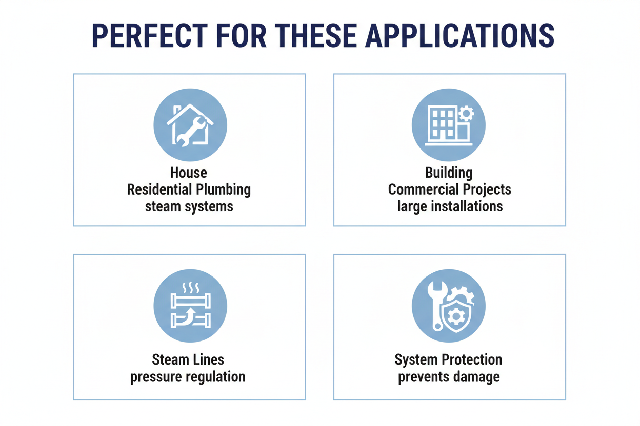 Pressure Reducing Valve STEAM YOSHITAKE - Perfect Applications