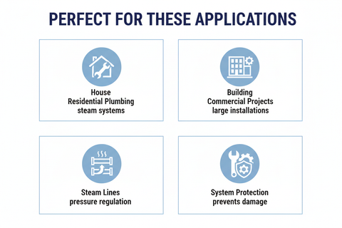Pressure Reducing Valve STEAM YOSHITAKE - Perfect Applications