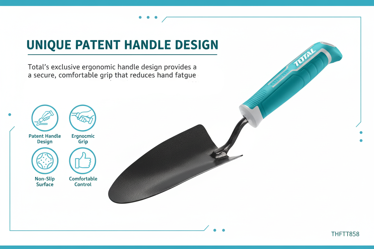 Total THFTT858 Unique Patent Ergonomic Handle Feature