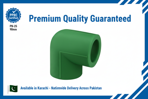 Elbow 90° PPRC PN-25 90mm Quality Certification