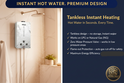 Instant Hot Water Premium Design – A+ Lifestyle Panel